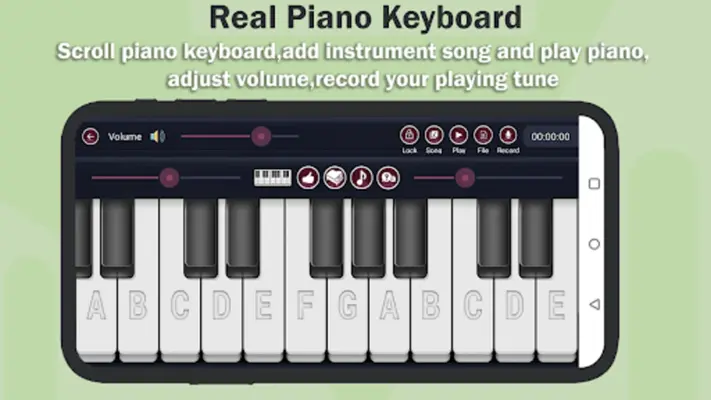 Real Piano-Piano Keyboard android App screenshot 6